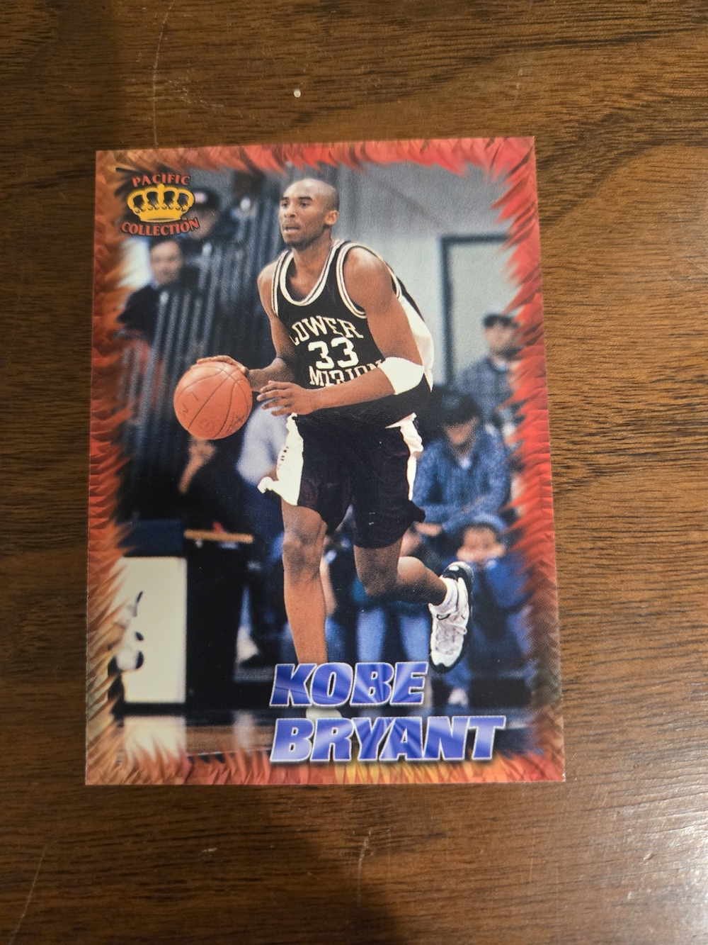 Kobe Bryant Trading Card - Red Accent